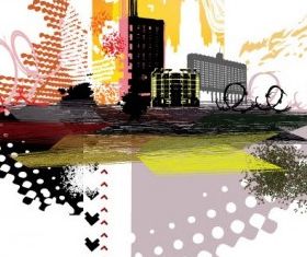 city silhouette 05 vector