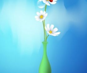 Spring flowers graphic Illustration vector