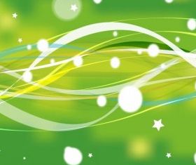 Abstract Green Nature Background vector