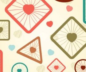 cartoon pattern background 03 vector graphics