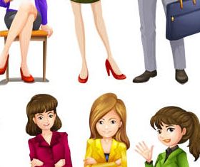 Different Business People vector