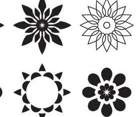 Flowers Templates free Illustration vector