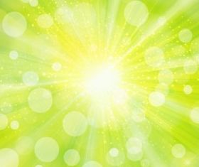 Green light abstract background vectors