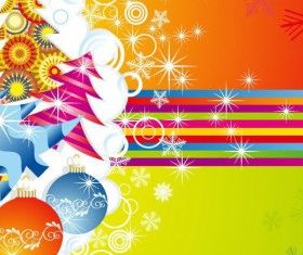 Xmas Card set vector