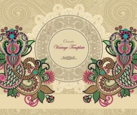 beautiful pattern background 03 vector