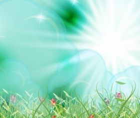 Abstract Summer Background vector graphic