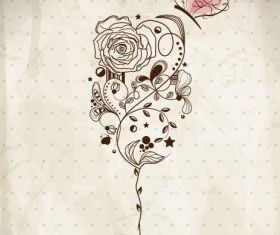 classic patterns 03 vector material