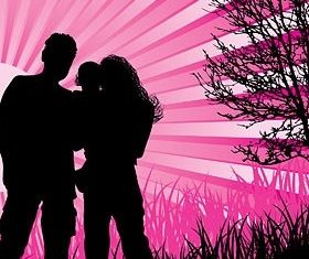 happy family set vector