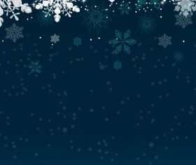 2014 Winter vector background 03 free download