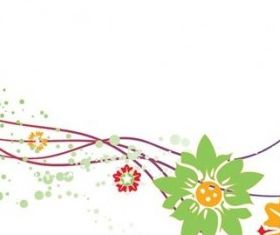 Abstract Flower Design Graphic vector graphic