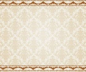 classic lace pattern 03 shiny vector