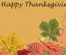 Happy Thanksgiving Illustration vector graphic