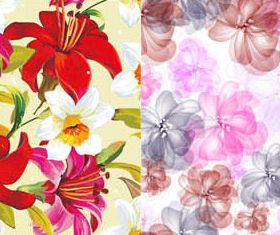 Floral Backgrounds Set 23 vectors graphics