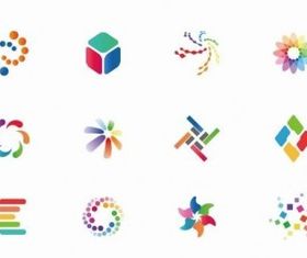 Colorful Icon Set vectors