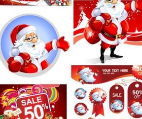 christmas discount sales calendar shiny vector