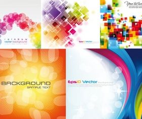 cool colorful background vector graphic
