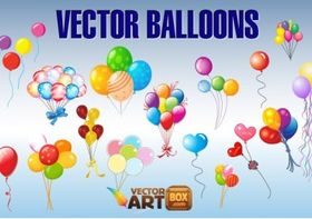 Balloons Clip Art vectors