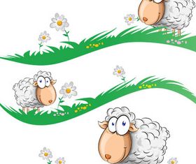Sheep free vector design