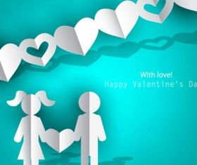 valentine label elements 05 shiny vector