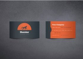 business card templates vector