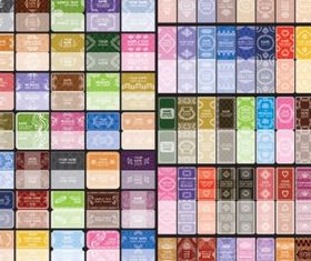 background pattern card 2 vector