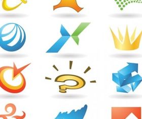 practical logo template 2 design vectors