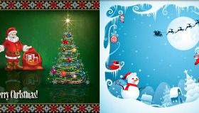 Christmas Backgrounds 6 vector