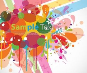 Abstract Colorful Design Background creative vector