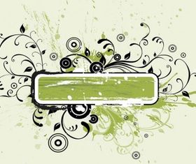 Nature Grunge Banner vector