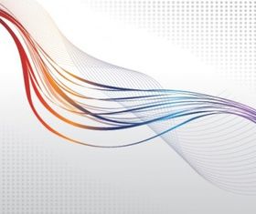 Graphic Wave Background vector