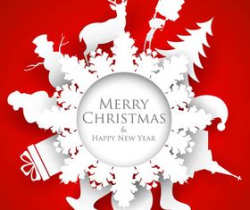 Creative Christmas Backgrounds art vector material