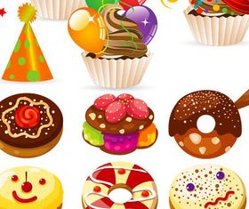 Different Cakes 3 vector