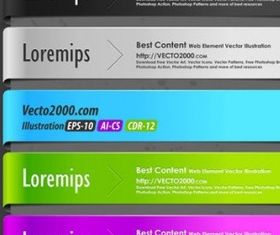 Web Element for Best Content vectors