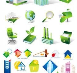 house real estate theme icon vector design