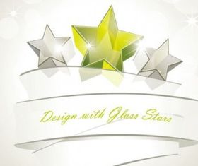 dynamic star background shiny vector