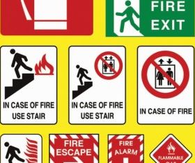 fire theme logo vector