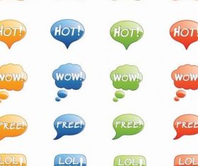 Sale Stickers vector