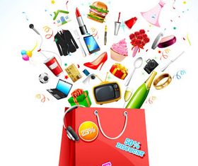 Sale Backgrounds 3 vector graphic