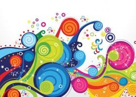 Trend Colorful Pattern vector