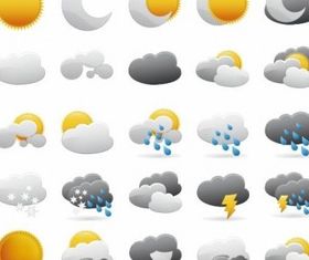 Weather Icons Graphic vectors