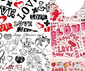 valentine day background vector
