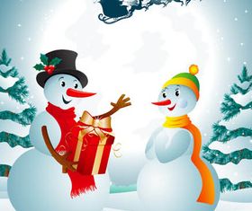 Christmas Backgrounds 4 vector