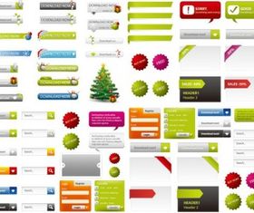 web design elements 02 design vector