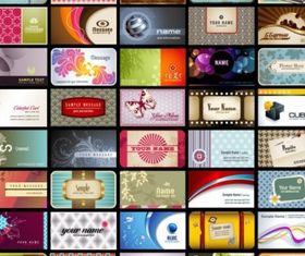 business card template 02 vectors graphics