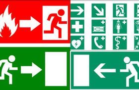 Different Warning Signs vector design