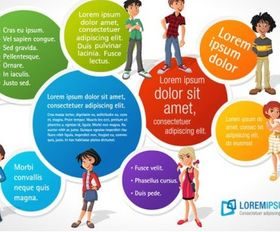 cartoon characters commerce 1 vector