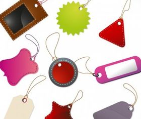 Lovely label and tags vectors