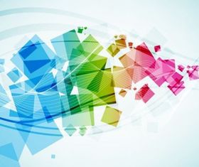 Abstract Background Artwork vector set