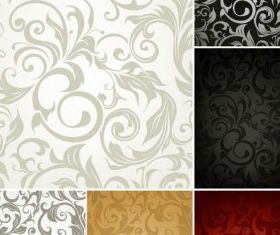 fine pattern background 04 vector graphics