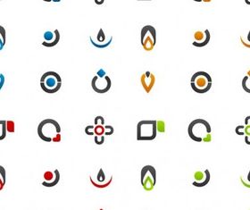 abstract logo vector